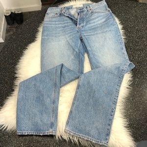 Aritzia/Denim Forum Patti Mid Rise Straight